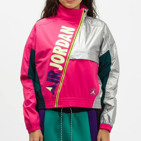 NWT Sizes L or XL Jordan Crop Jacket - Picture 1 of 12